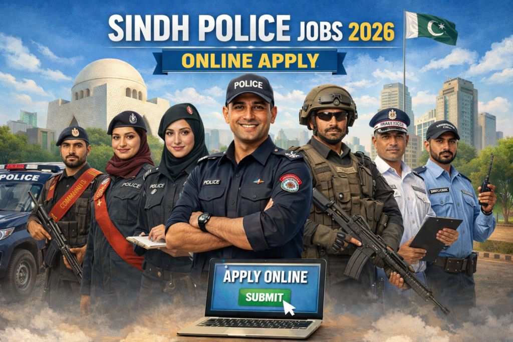 Sindh Police jobs 2026