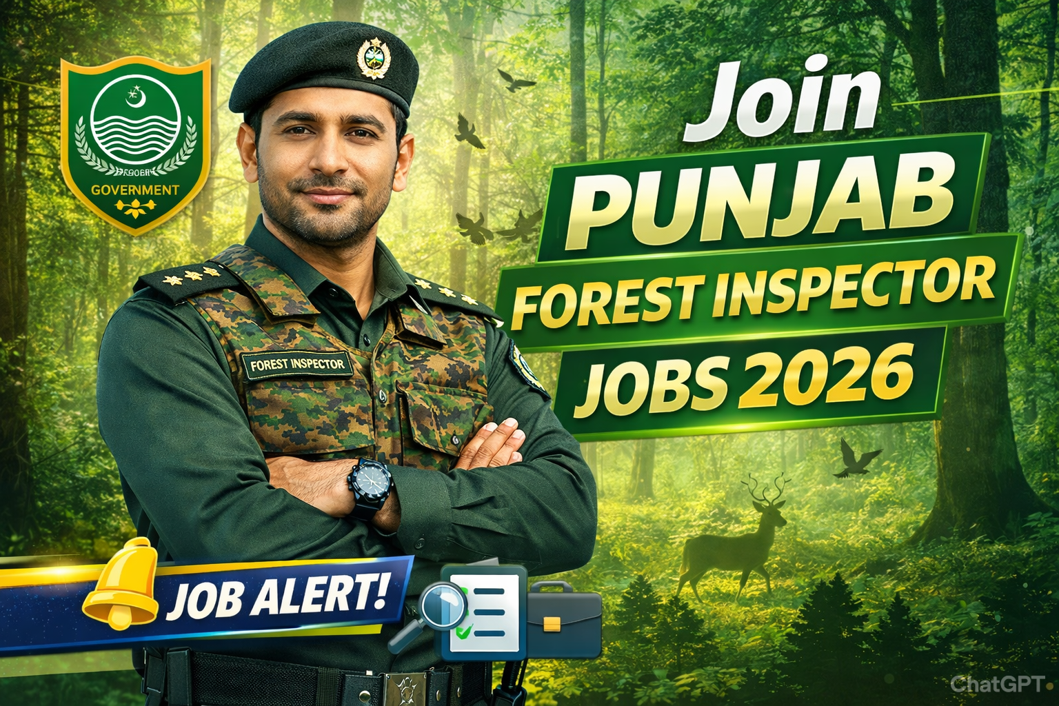 join Punjab forest inspector jobs in 2026